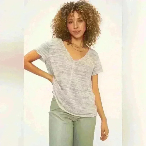 Project Social T WEAREVER MARLED TEE OCEAN MIST Medium Item# 4N - Picture 1 of 3